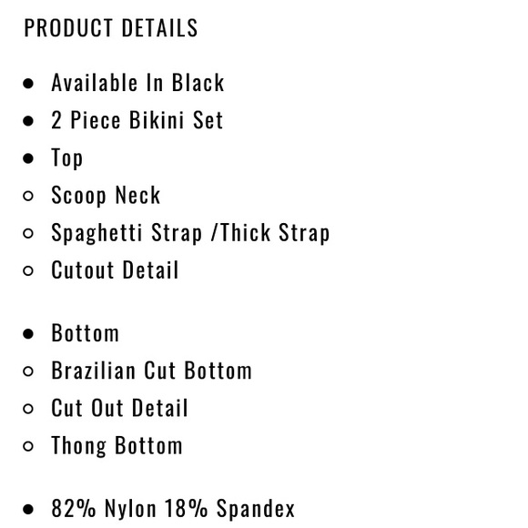 NWT - Fashion Nova sexy bikini set - Picture 7 of 7